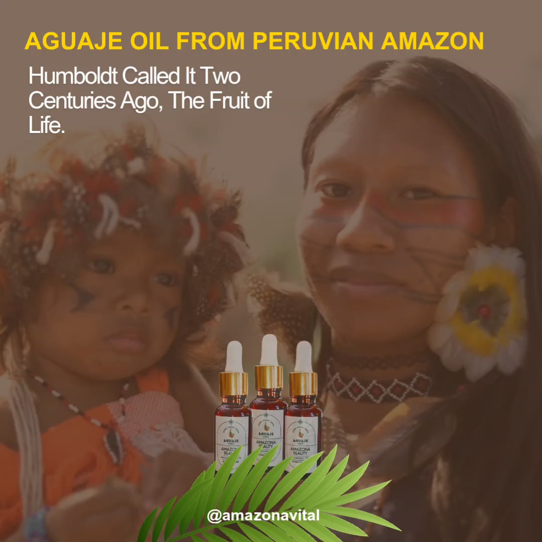Buriti Oil – Cold-Pressed Aguaje Oil 100% Pure | Radiant Skin & Hormonal Support – 1L